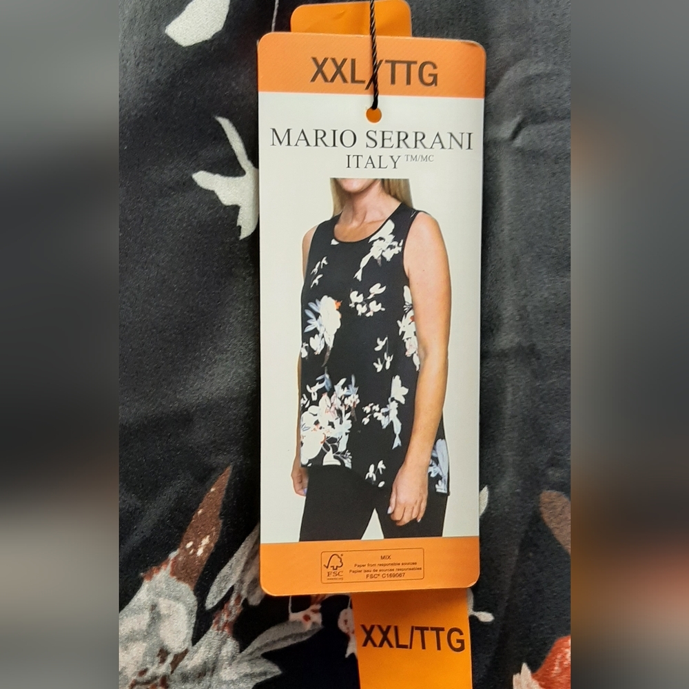* Mario Serrani High Low Tank ~ Size XXL - Picture 1 of 4